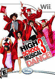 Nintendo Wii Game: Disney High School Musical Dance 3 Senior Year