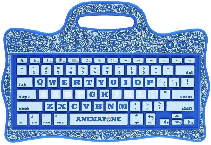 ifrogz Animatone Bluetooth Keyboard for Kids connects to Android IOS Windows Device