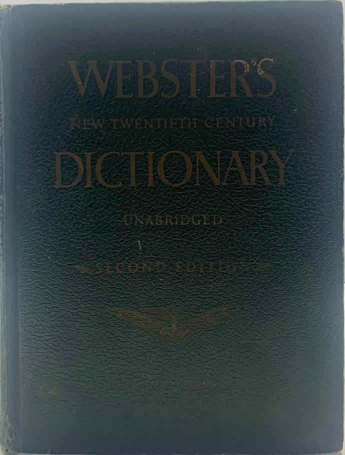 Webster’s New Twentieth Century Dictionary