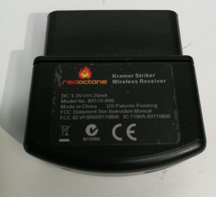 PS2 Guitar Hero Kramer Striker Red Octane Wireless Receiver Dongle #89119.806