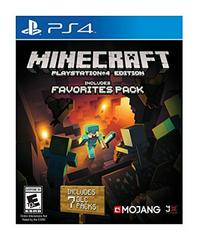 PS4 Game: Minecraft PS4 Edition includes Favorites Pack