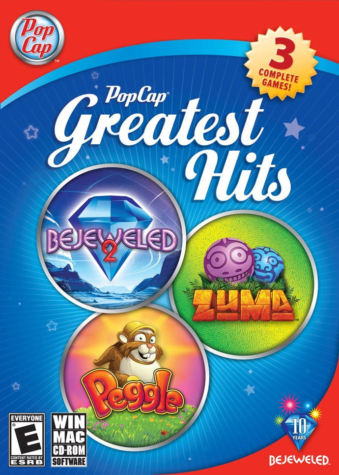 PC Mac Game: PopCap Greatest Hits NEW [media cases new & sealed]