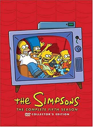 The Simpsons: The Complete Fifth Season DVD [no box]