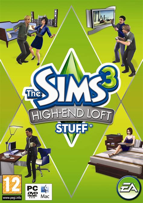 Jeu MAC/PC : Les Sims 3 Kit d'objets Loft haut de gamme