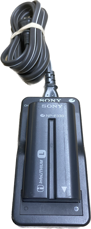 Sony Camcorder Battery Charger [BC-V615] and Battery [NP-F330]
