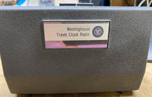 Load image into Gallery viewer, Vintage Westinghouse H-698PL Travel Clock/Radio
