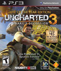 PS3 Game: Uncharted 3 Game of the Year Edition [no manual]